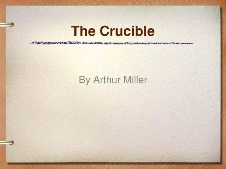 the crucible