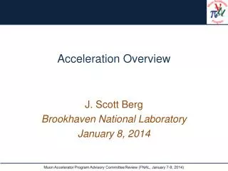 Acceleration Overview