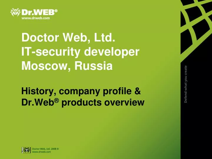 doctor web ltd it security developer moscow russia