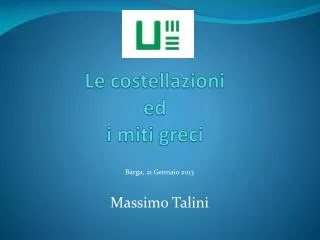 le costellazioni ed i miti greci