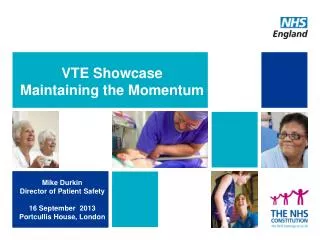 VTE Showcase Maintaining the Momentum