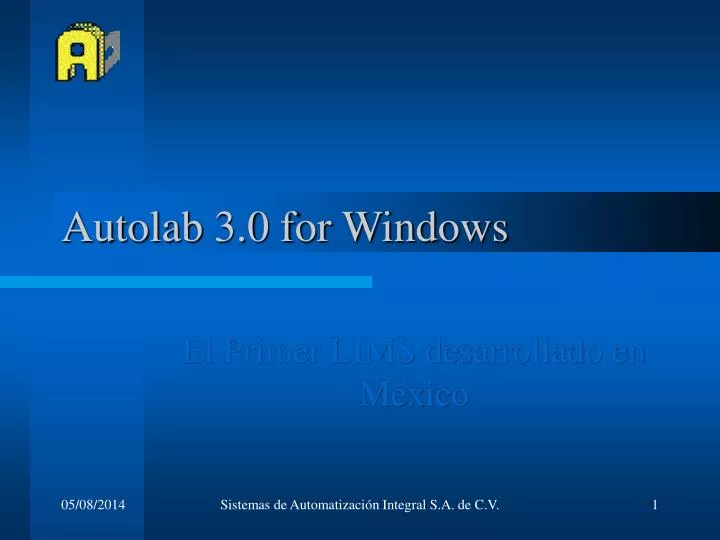 autolab 3 0 for windows