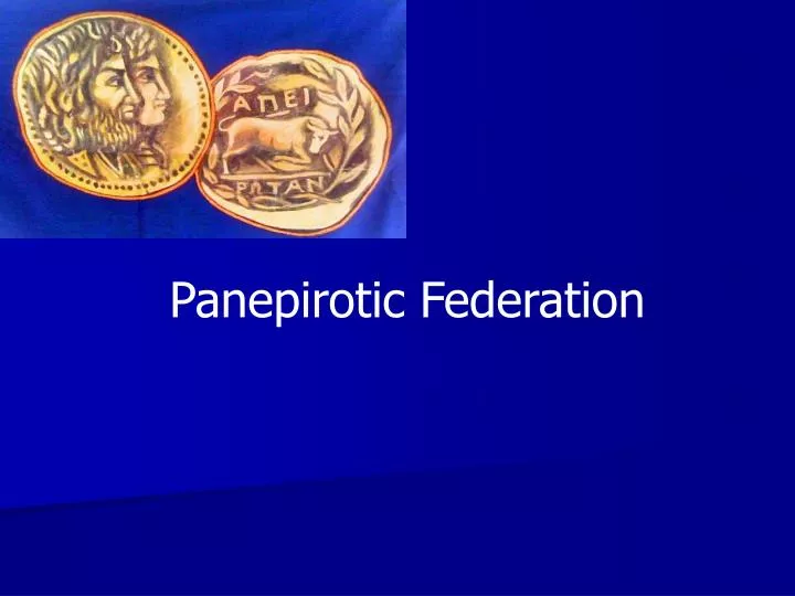 panepirotic federation of