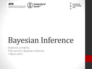 Bayesian Inference