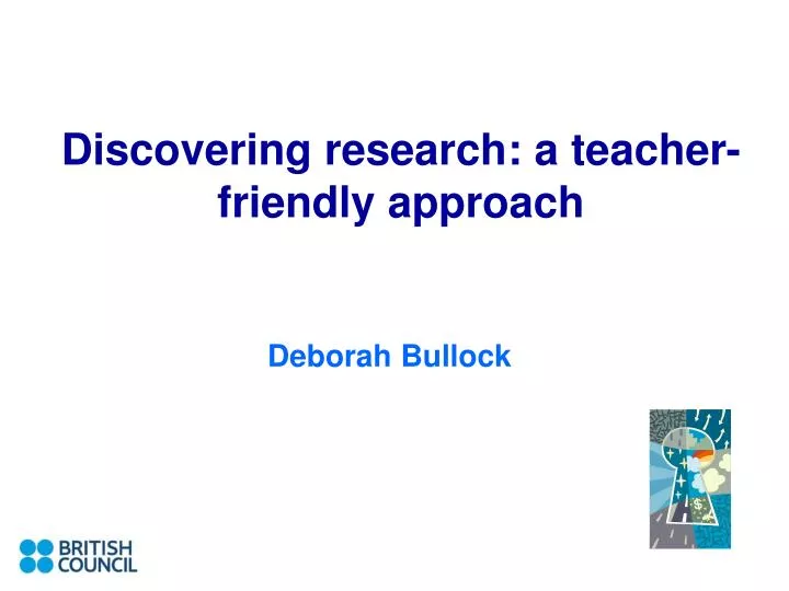 discovering research a teacher friendly approach