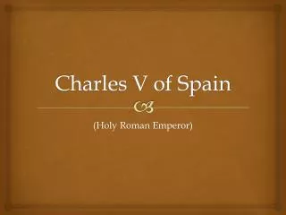 Charles V of Spain