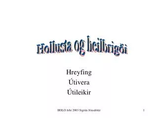 hreyfing tivera tileikir
