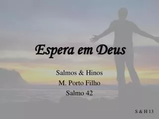 espera em deus