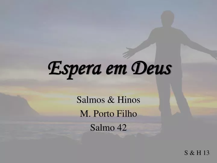 espera em deus