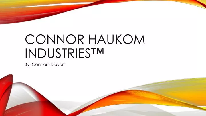 connor haukom industries