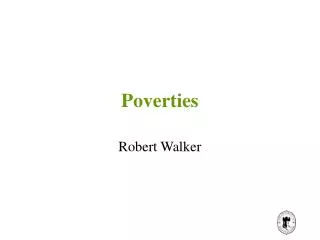 Poverties