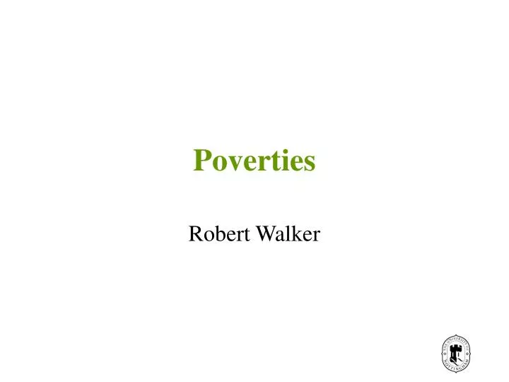 poverties