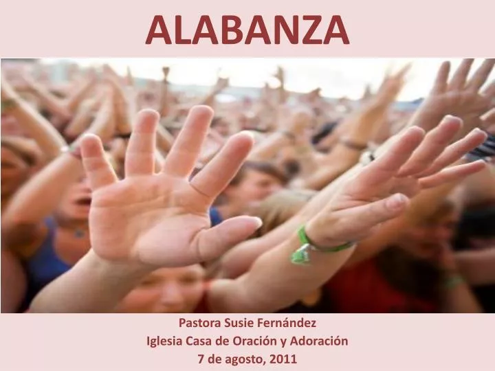 alabanza