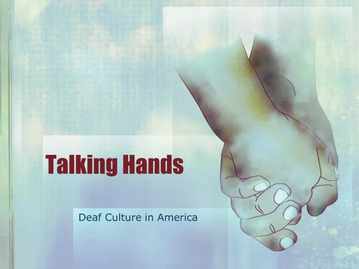 talking hands