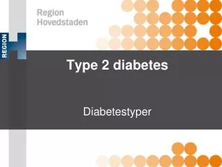 type 2 diabetes