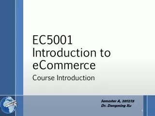 EC5001 Introduction to eCommerce