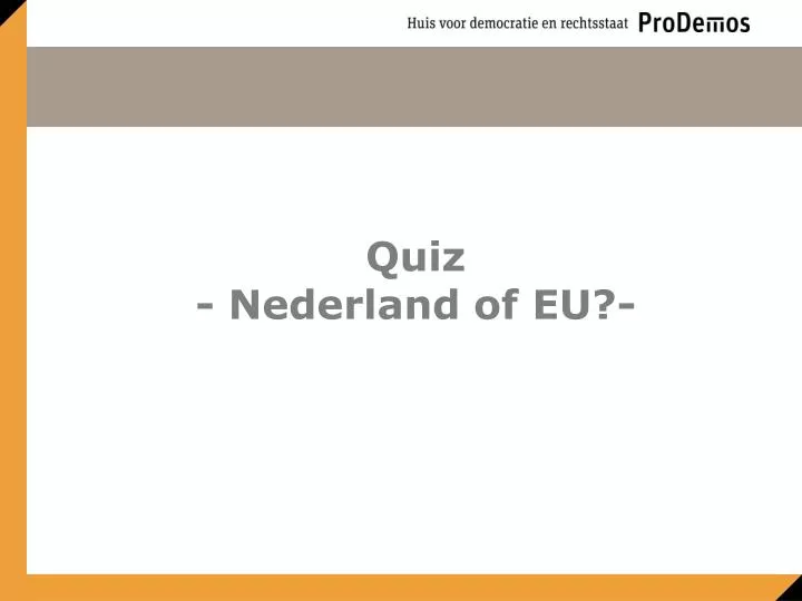 quiz nederland of eu