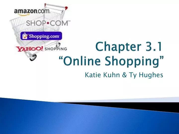 chapter 3 1 online shopping