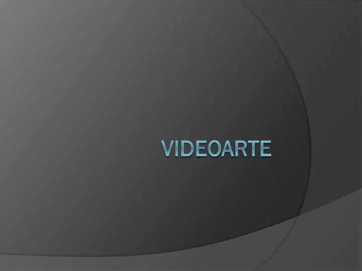 videoarte