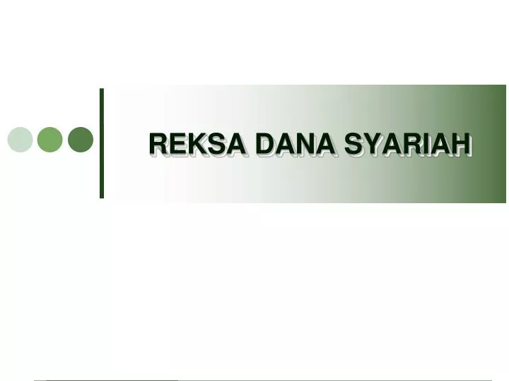 reksa dana syariah