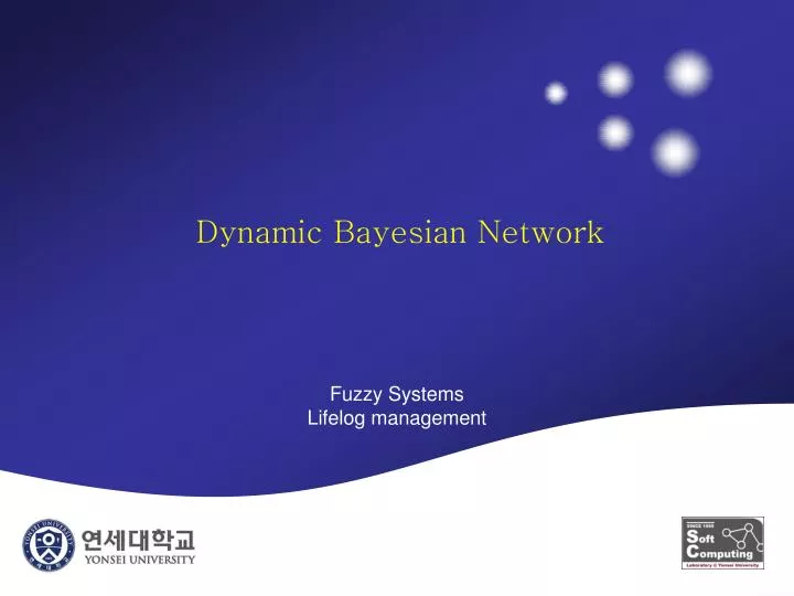 dynamic bayesian network