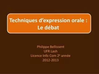 techniques d expression orale le d bat
