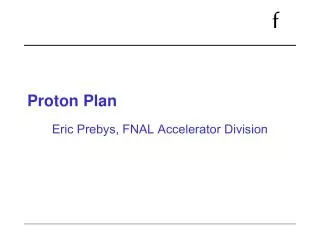 Proton Plan