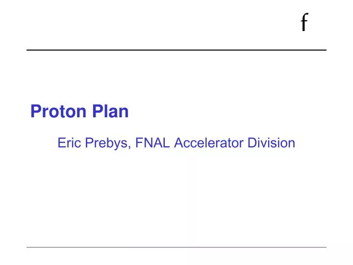 proton plan