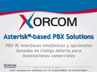 asterisk based pbx solutions