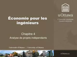 conomie pour les ing nieurs