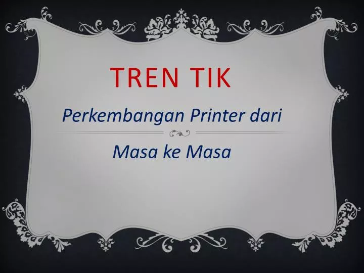 tren tik