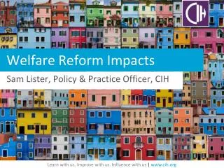 Welfare Reform Impacts
