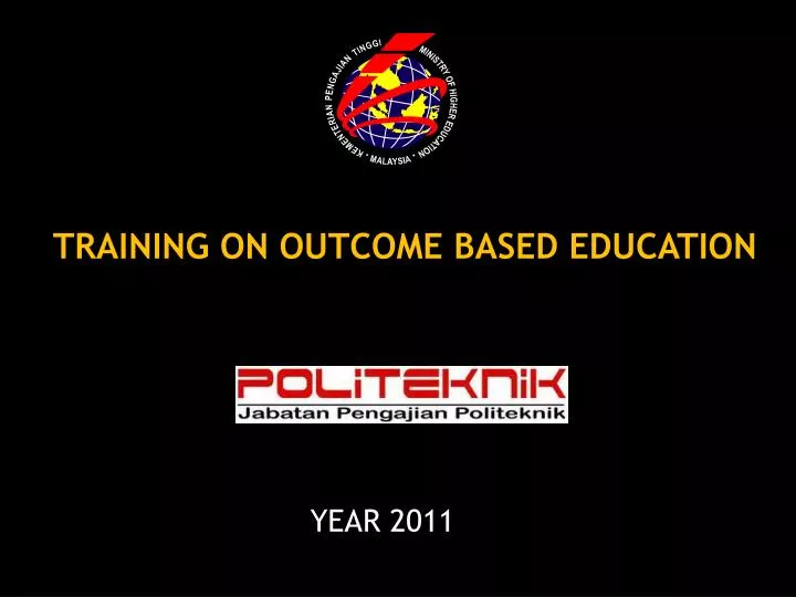 training on outcome based education