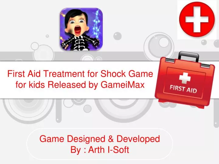 first aid treatment for shock game for kids released by gameimax