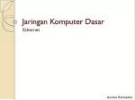 Jaringan Komputer Dasar - slide 1