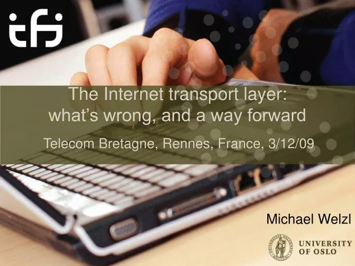 the internet transport layer what s wrong and a way forward