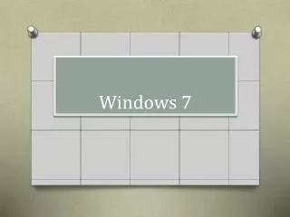 windows 7