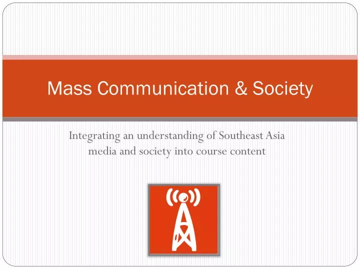 mass communication society