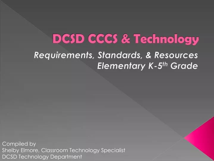 dcsd cccs technology