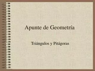 apunte de geometr a