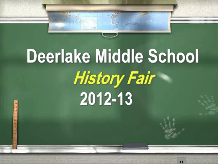 deerlake middle school history fair 2012 13