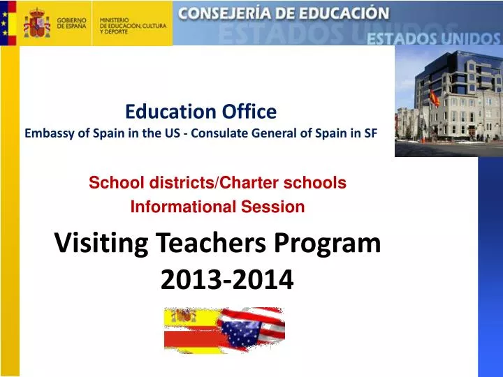 education office embassy of spain in the us consulate general of spain in sf