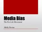 Media Bias - slide 1