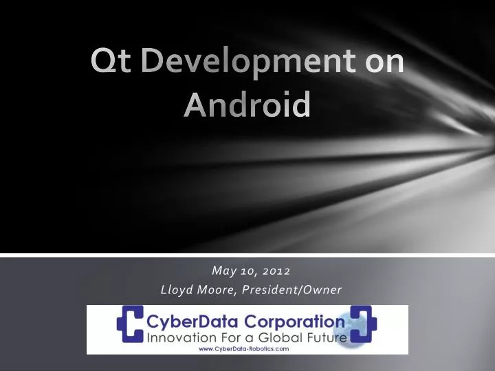 qt development on android