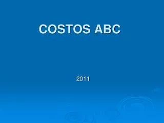 costos abc