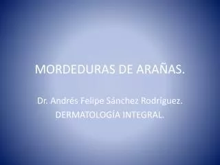 mordeduras de ara as
