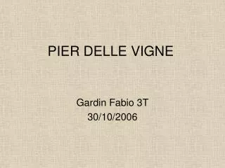 pier delle vigne