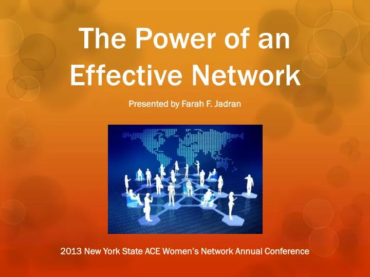 the power of an effective network