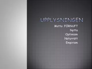 upplysningen