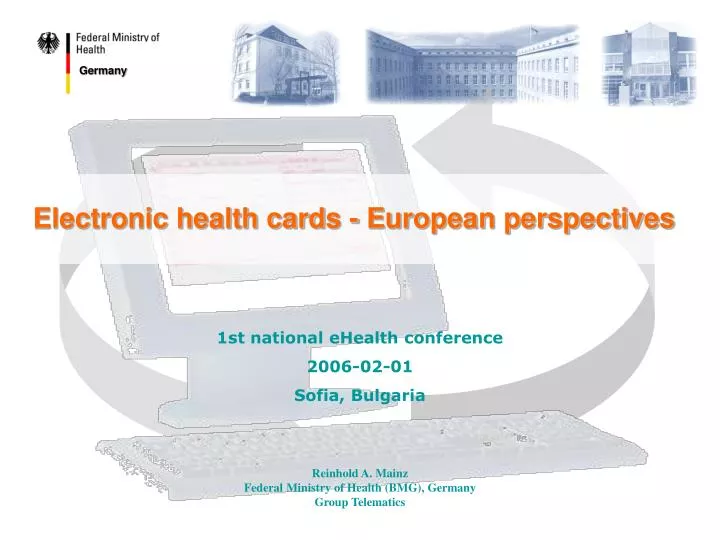 electronic health cards european perspectives